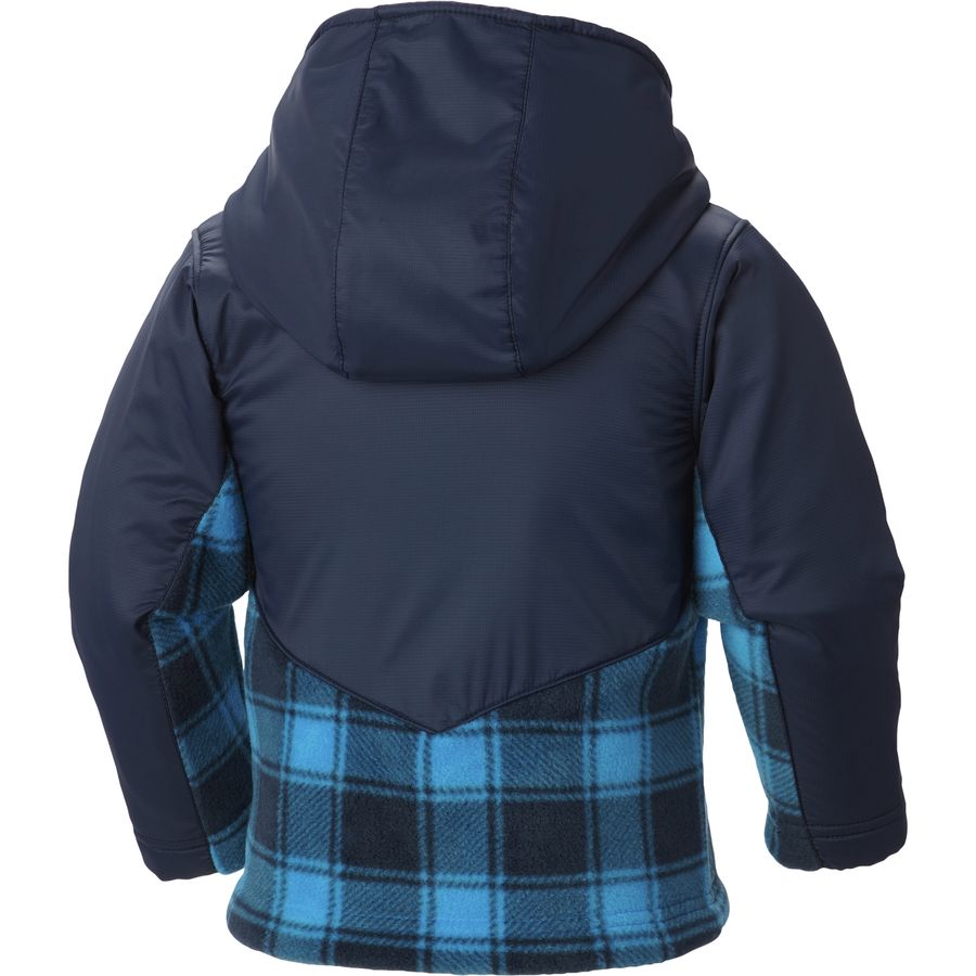 Columbia Steens Mt Overlay Hooded Fleece Jacket - Toddler Boys'&nbsp;Back