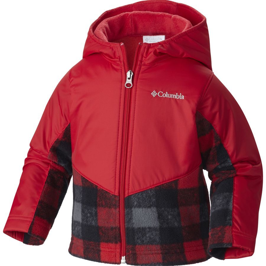Columbia Steens Mt Overlay Hooded Fleece Jacket Toddler Boys