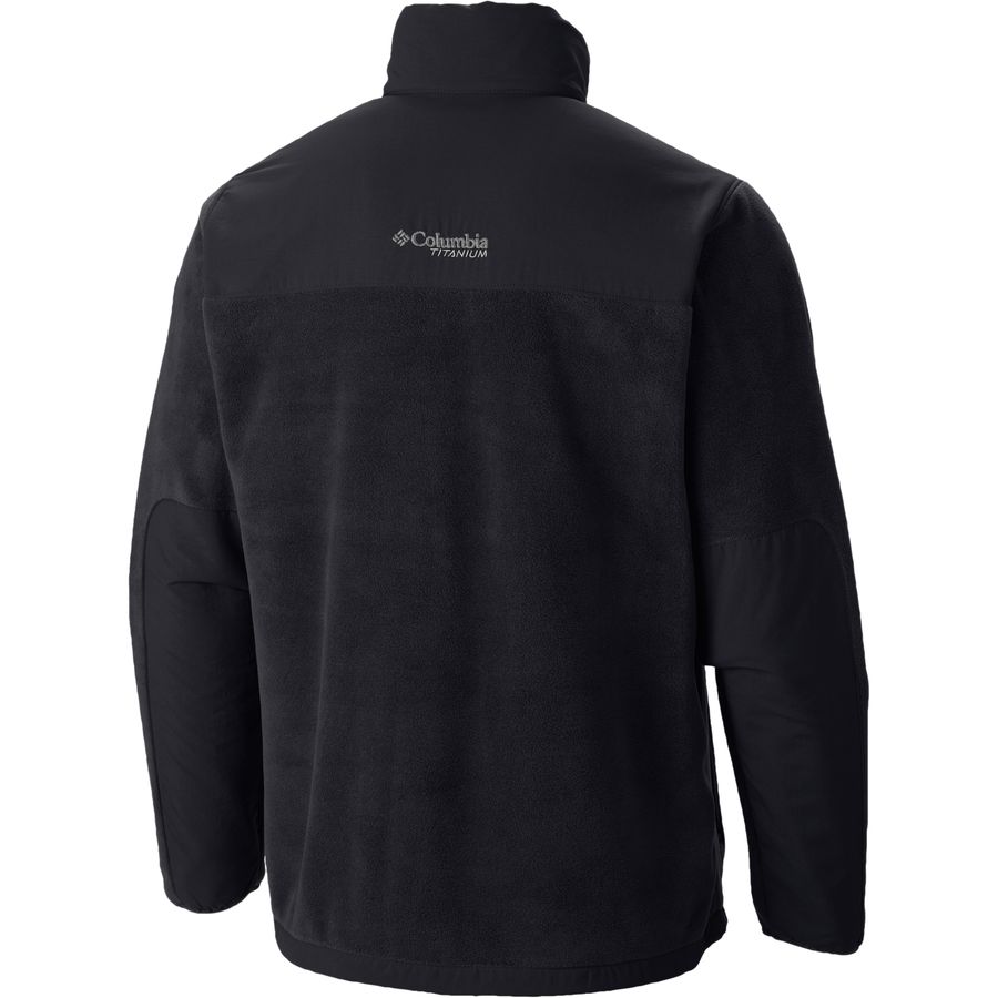 columbia black fleece mens