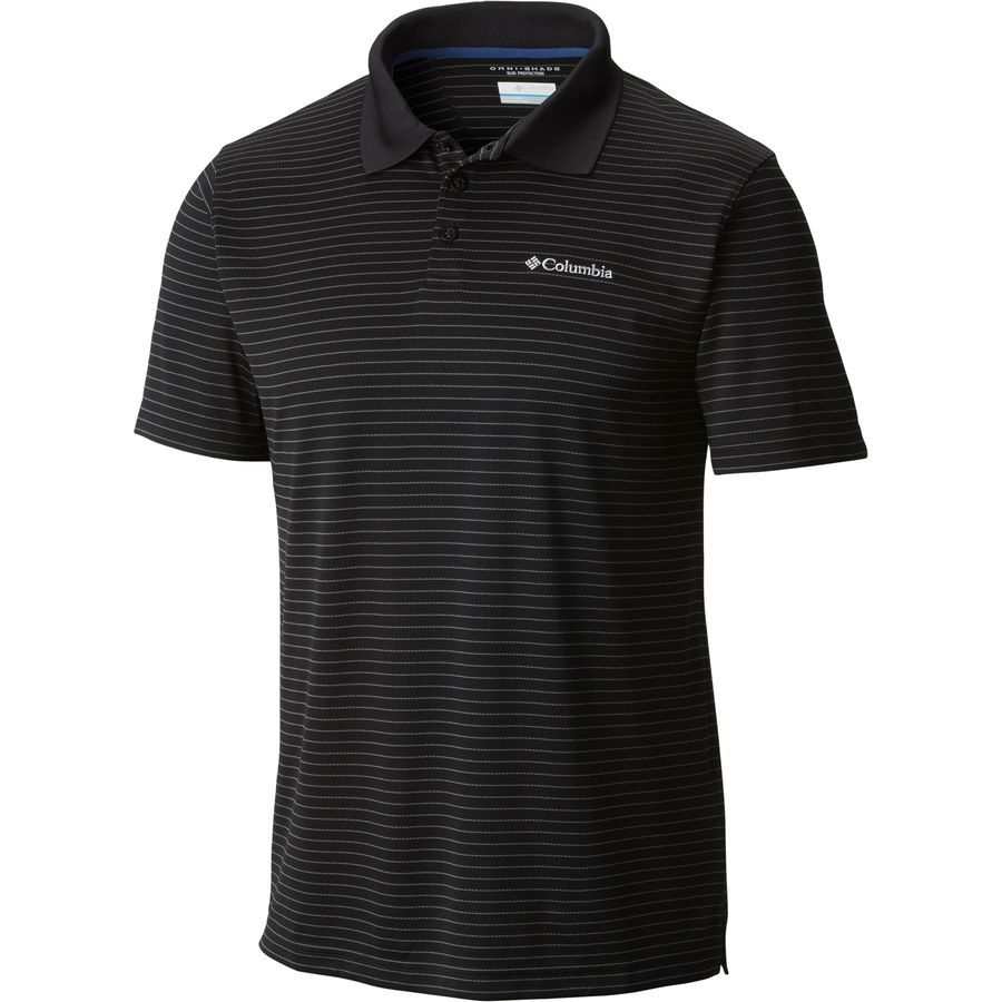 Columbia Utilizer Stripe Polo Shirt III - Short-Sleeve - Men's&nbsp;Black