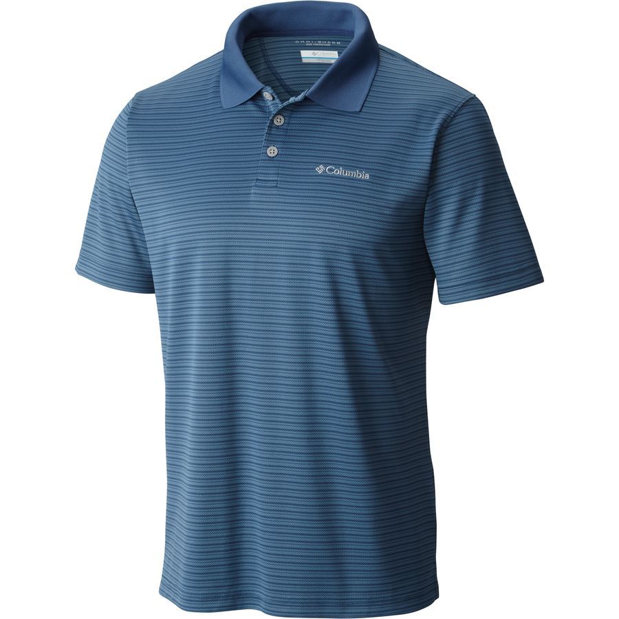 Columbia Utilizer Stripe Polo Shirt III - Short-Sleeve - Men's&nbsp;Night Tide