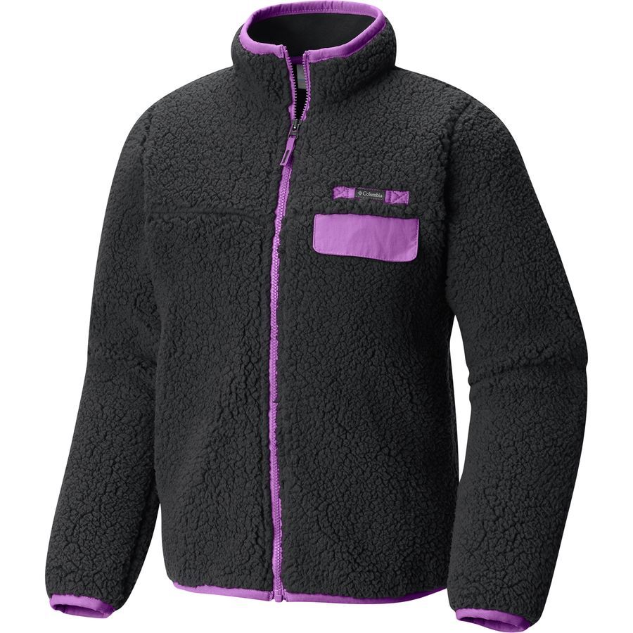Columbia Mountain Side Heavyweight Full-Zip Fleece Jacket - Girls' | Backcountry.com