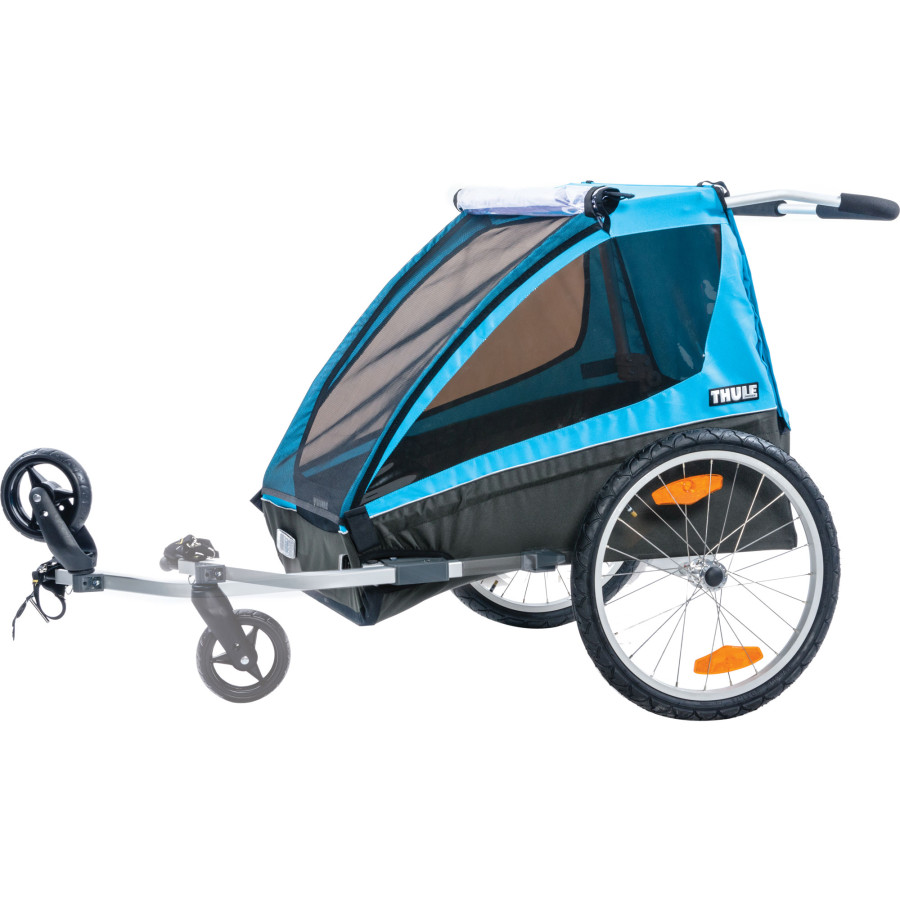 Thule Chariot Coaster with Bicycle Trailer Kit & Stroller Kit&nbsp;Converted