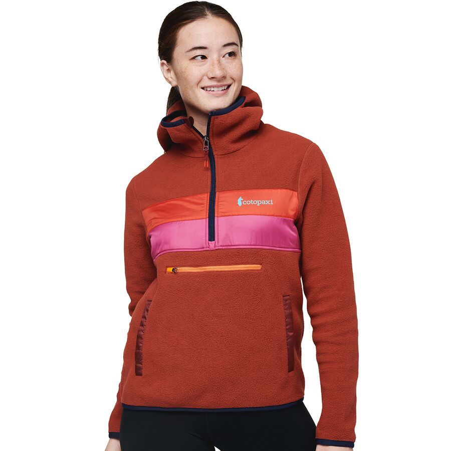 Teca Fleece Hooded 1/2-Zip Jacket - Women's