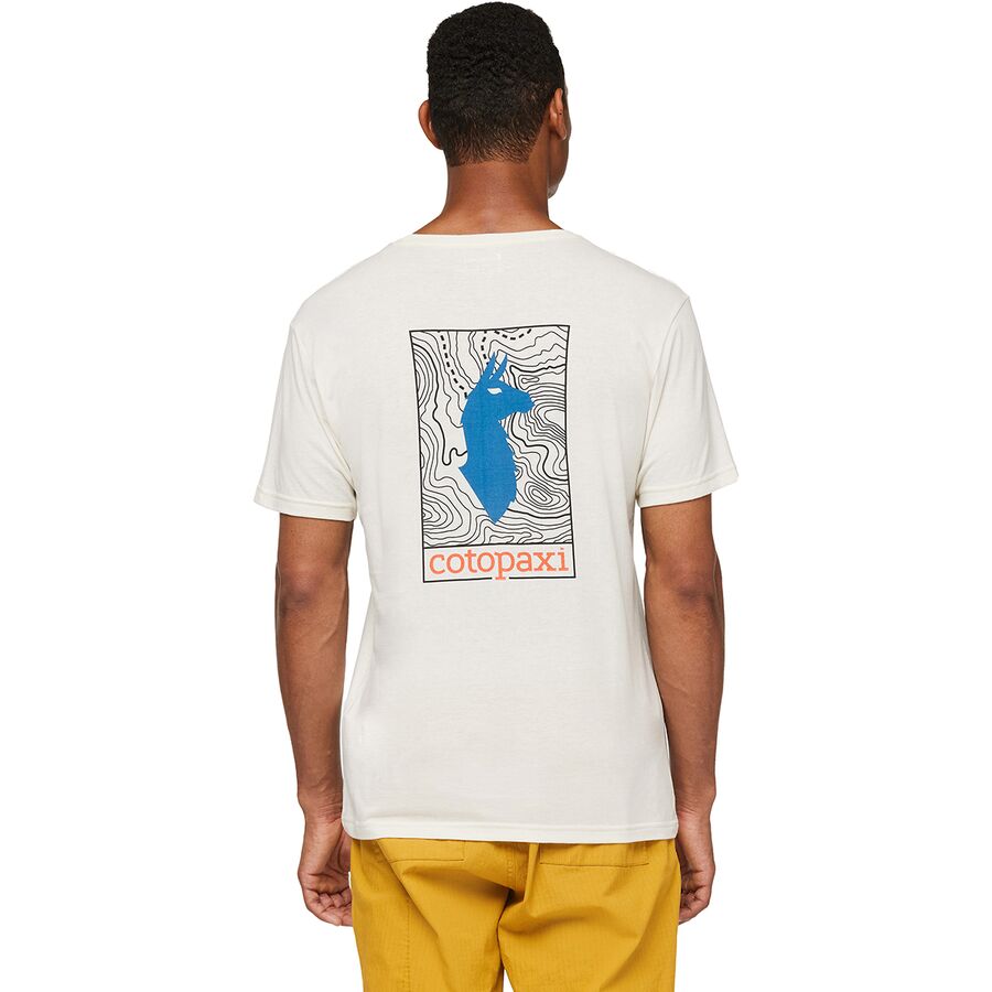 Llama Map Organic T-Shirt - Men's