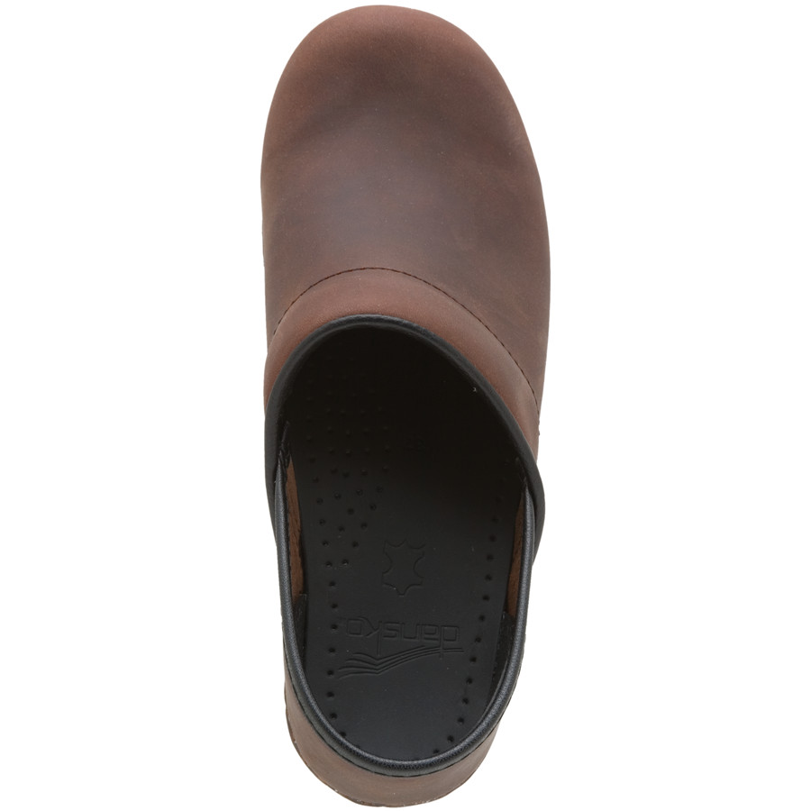 dansko oiled clogs
