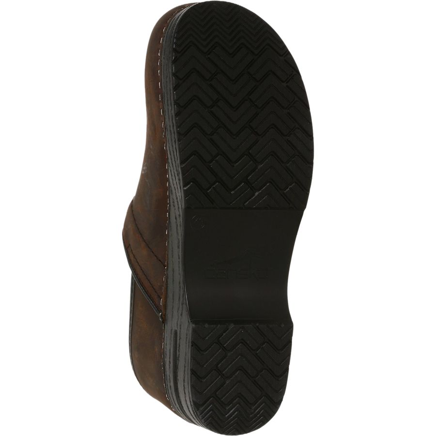 dansko men's professional oiled leather clog