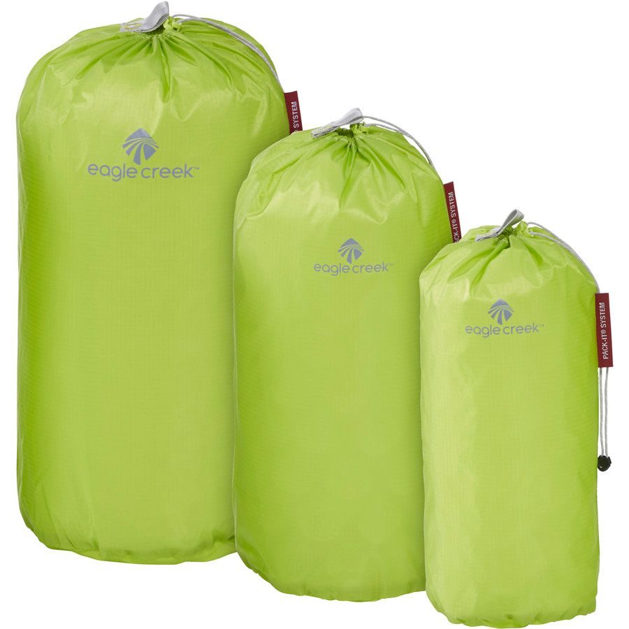 Eagle Creek Pack-It Specter Stuffer Set S/M/L - 200-550cu in&nbsp;Strobe Green