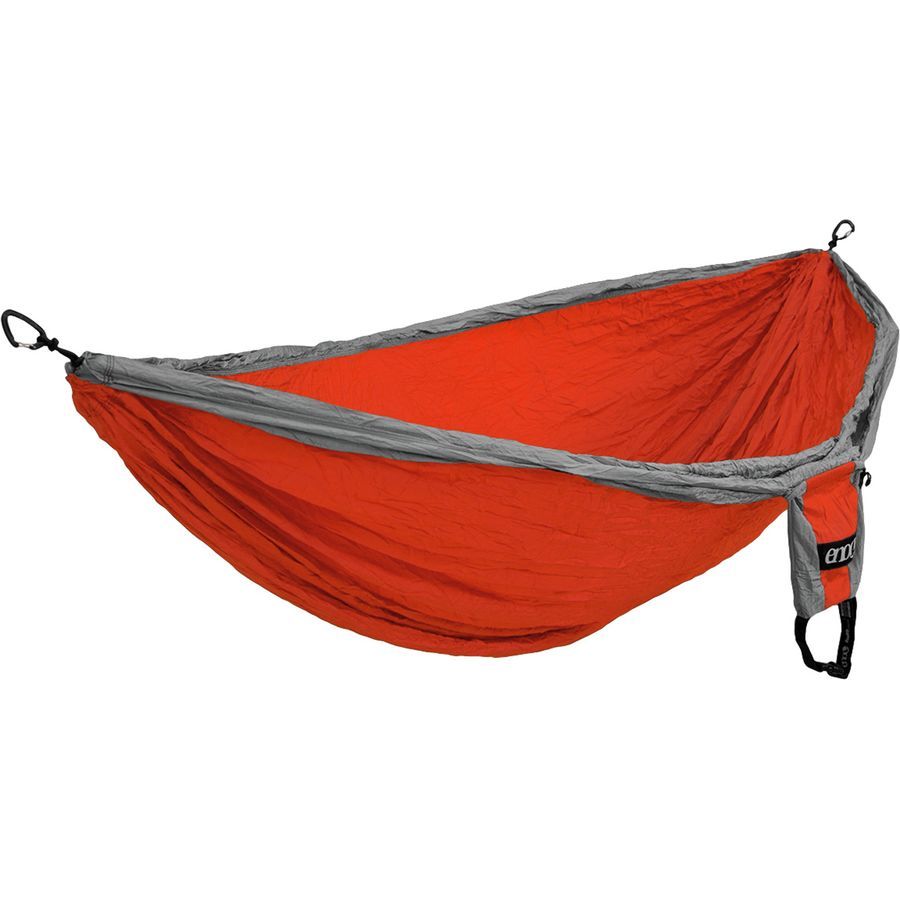 Eagles Nest Outfitters Double Deluxe Hammock&nbsp;Orange/Silver
