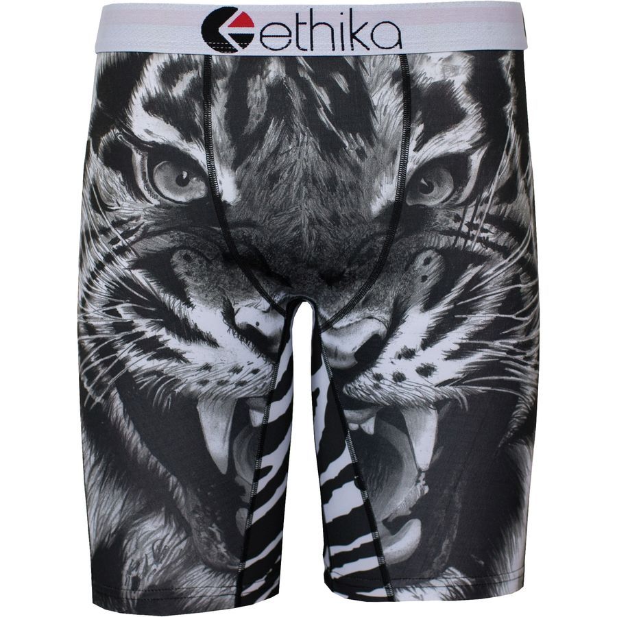 New Products For December Your underwear also needs to be styling! Ethika makes that possible with their killer Graphic Boxer Briefs for Men and Boys. Plus, you won't just find Ethika's reliably awesome prints, you'll find exclusive styles only at Tillys! Shop today!