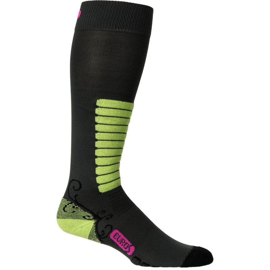EURO Socks Sweet Silver Ski Socks - Women's&nbsp;Dark Grey