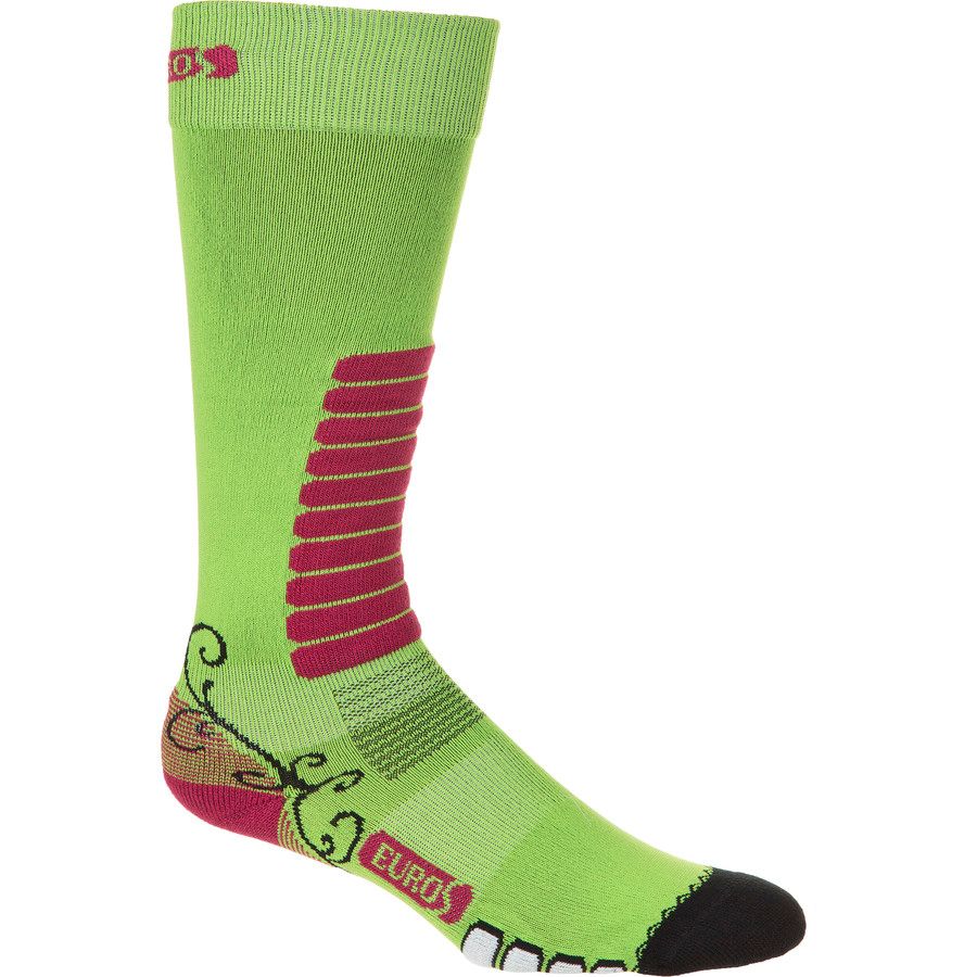 EURO Socks Sweet Silver Ski Socks - Women's&nbsp;Lime