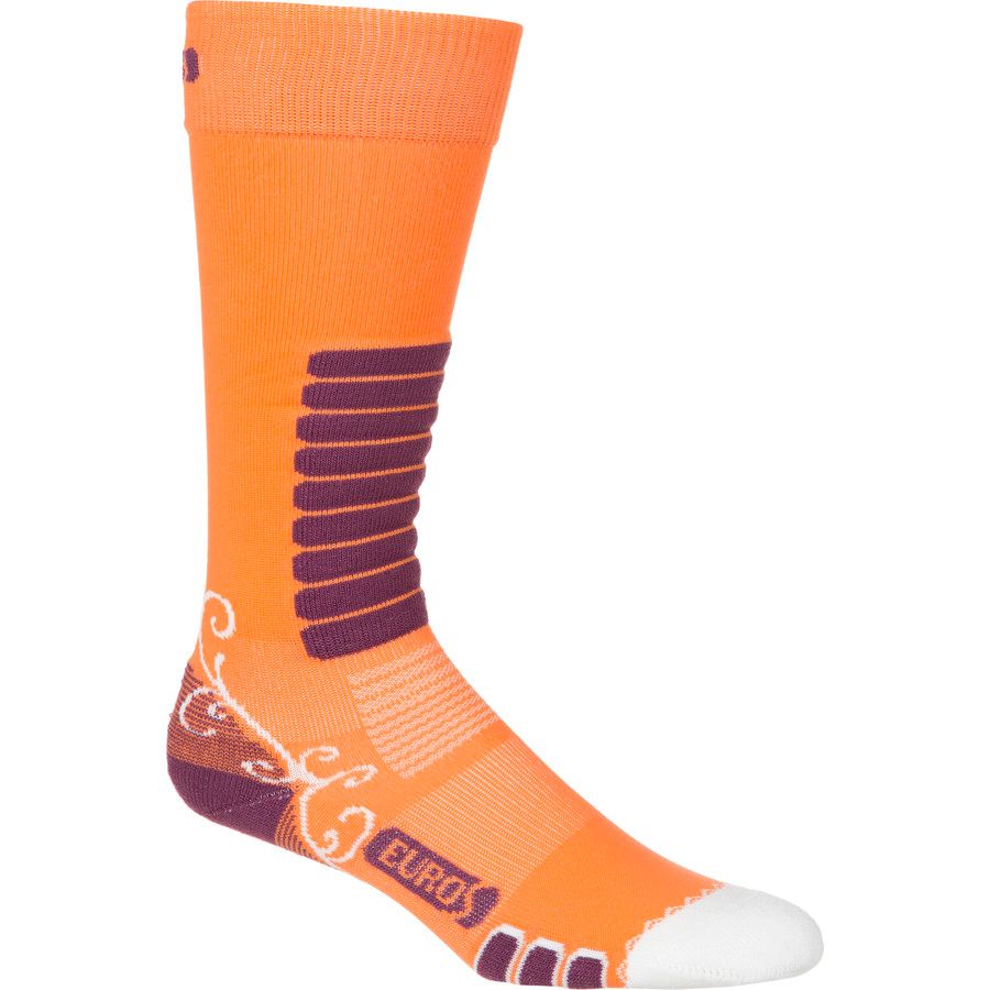 EURO Socks Sweet Silver Ski Socks - Women's&nbsp;Saffron