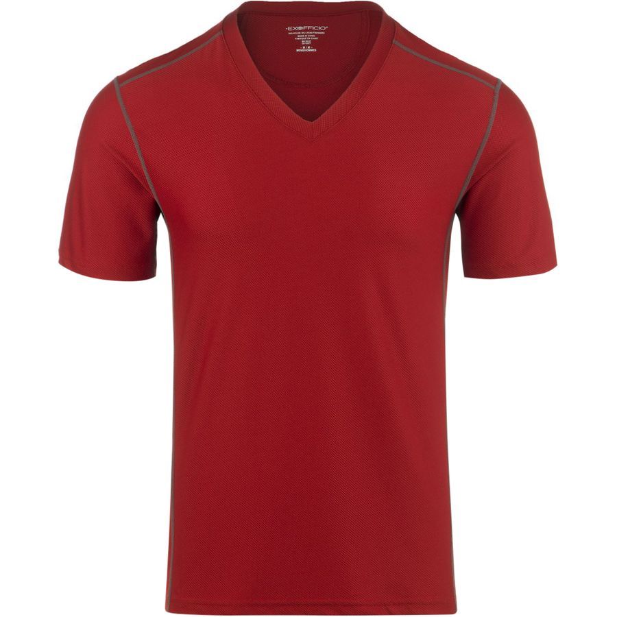 ExOfficio Give-N-Go Sport Mesh V-Neck Shirt - Short-Sleeve - Men's&nbsp;Stop