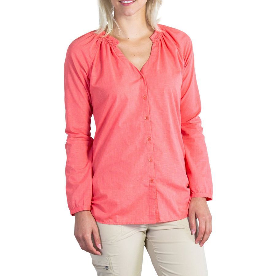 ExOfficio BugsAway Kutula Tunic - Women's&nbsp;Hot Coral