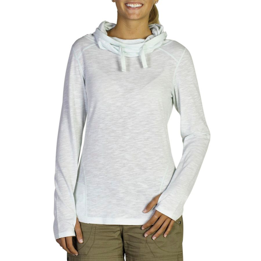 ExOfficio Techspressa Pullover Hooded Shirt - Long-Sleeve - Women's&nbsp;Opaline