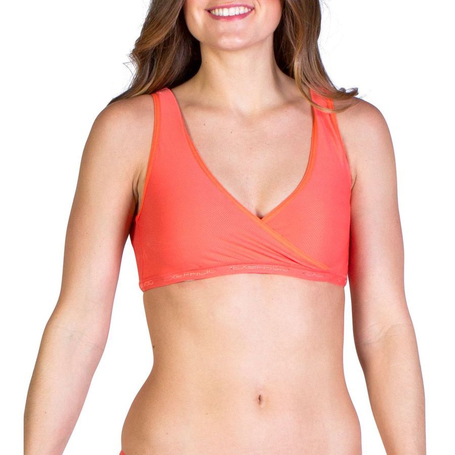 ExOfficio Give-N-Go Cross Over Bra - Women's&nbsp;Hot Coral