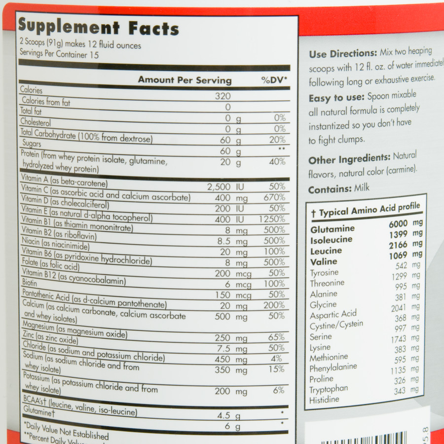 First Endurance Ultragen Recovery Drink