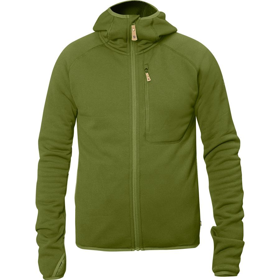 Fjallraven Abisko Fleece Full-Zip Hoodie - Men's&nbsp;Avocado