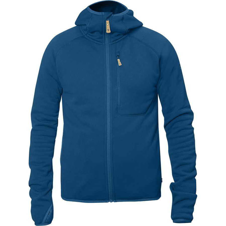 Fjallraven Abisko Fleece Full-Zip Hoodie - Men's&nbsp;Lake Blue