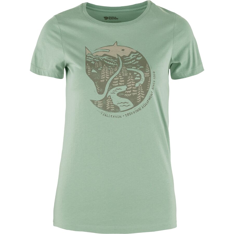 Arctic Fox Print T-Shirt - Women's