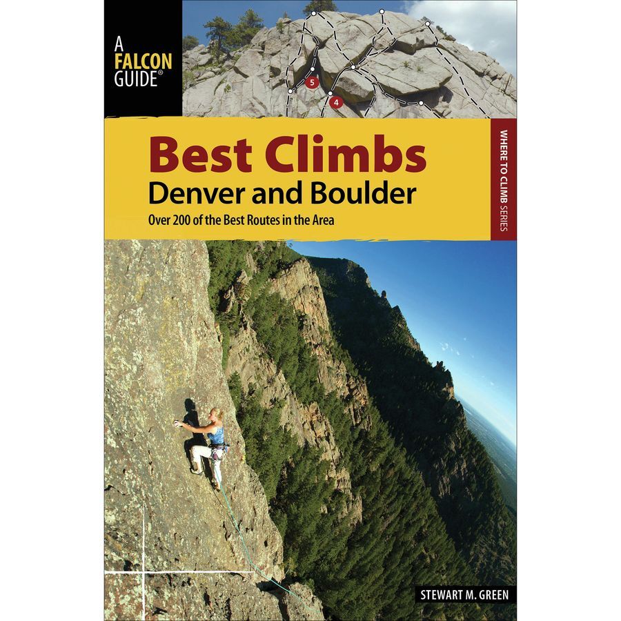 Falcon Guides Best Climbs Denver and Boulder&nbsp;One Color