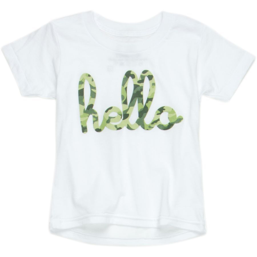 Hello Apparel Hello Camo T-Shirt - Short-Sleeve - Toddler Boys'&nbsp;White