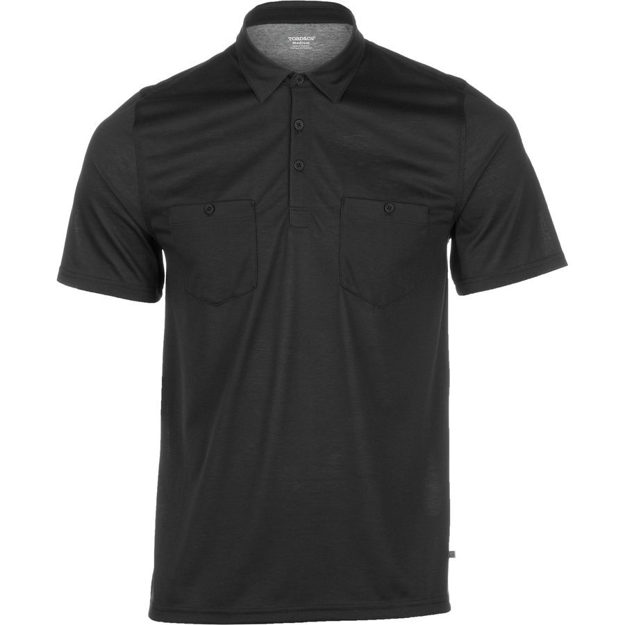 Toad&Co Onrush Polo Shirt - Men's&nbsp;Black