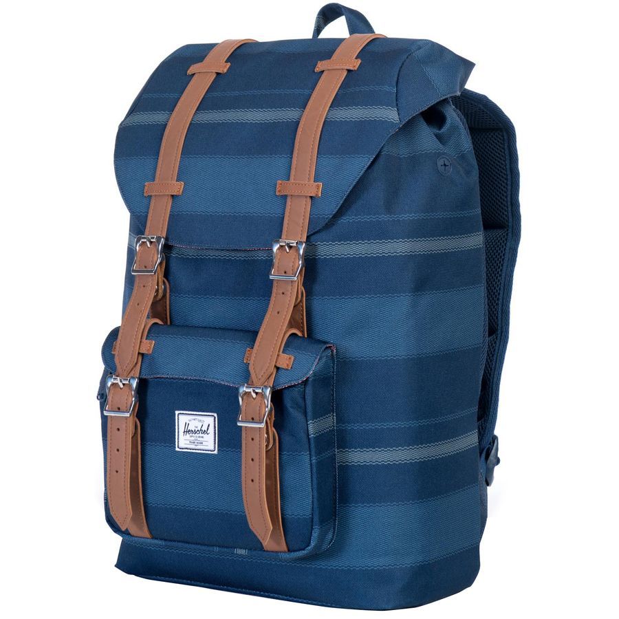 Herschel Supply Little America Mid Volume Laptop Backpack - 1037cu in&nbsp;Navy Fouta