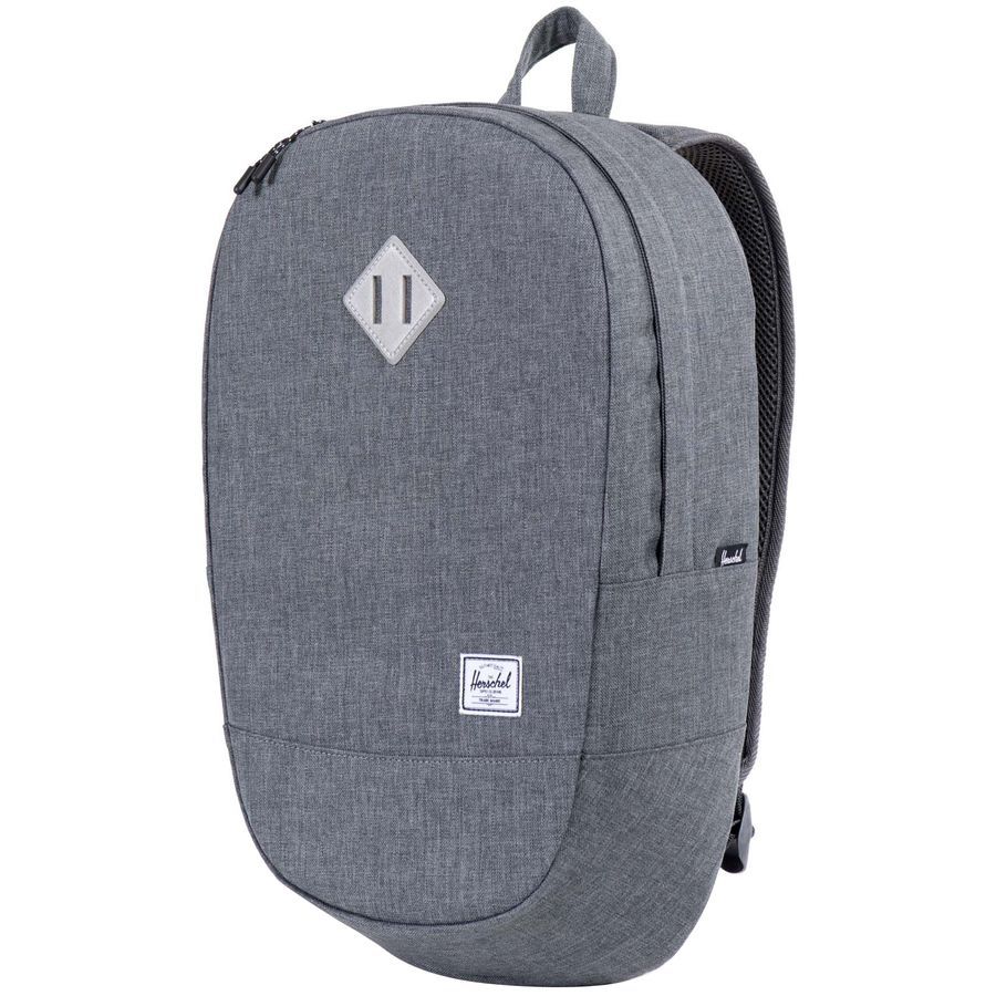 Herschel Supply Crown Rubber-Strap Backpack&nbsp;Charcoal Crosshatch/3m Rubber