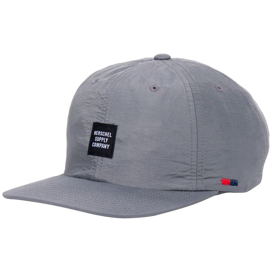 Herschel Supply Albert Snapback Hat&nbsp;Dark Shadow Wrinkle Nylon