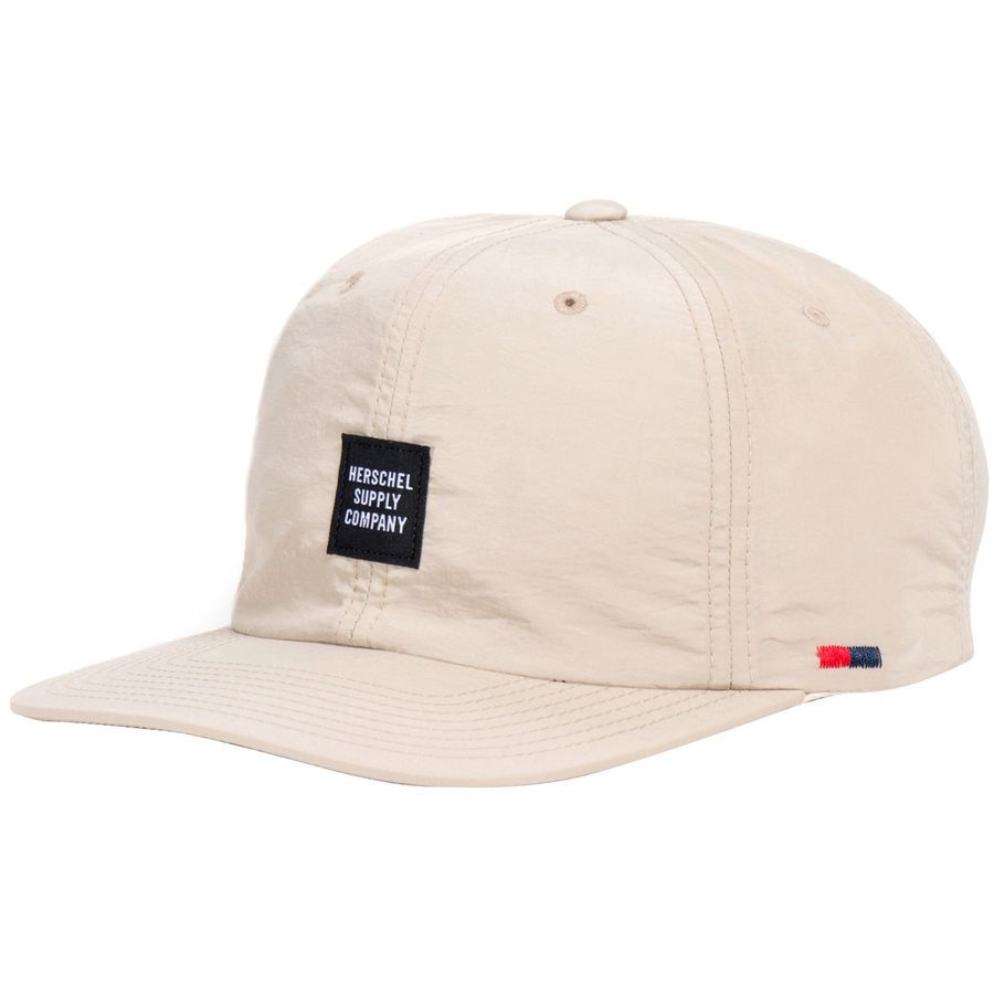 Herschel Supply Albert Snapback Hat&nbsp;Khaki Wrinkle Nylon