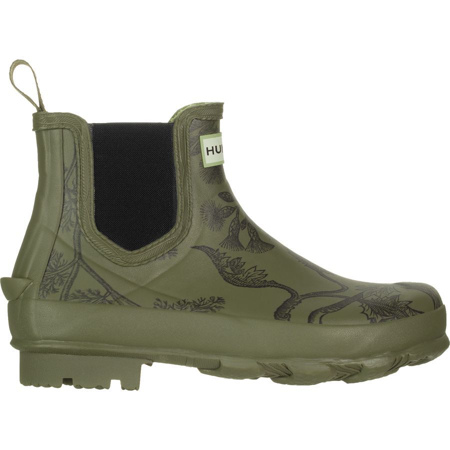 printed chelsea boots