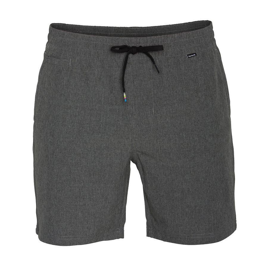Hurley Phantom One & Only Volley Hybrid Short - Men's&nbsp;Heather Black