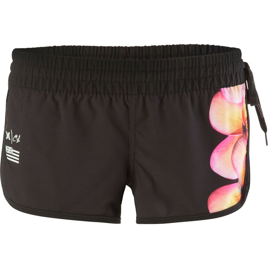 Hurley Phantom Clark Little Plumeria Beachrider Board Short Women's