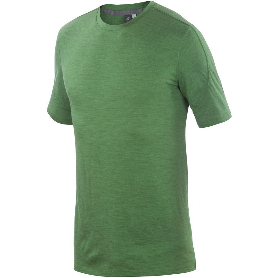 Ibex OD Heather T-Shirt - Short-Sleeve - Men's&nbsp;Gecko Heather