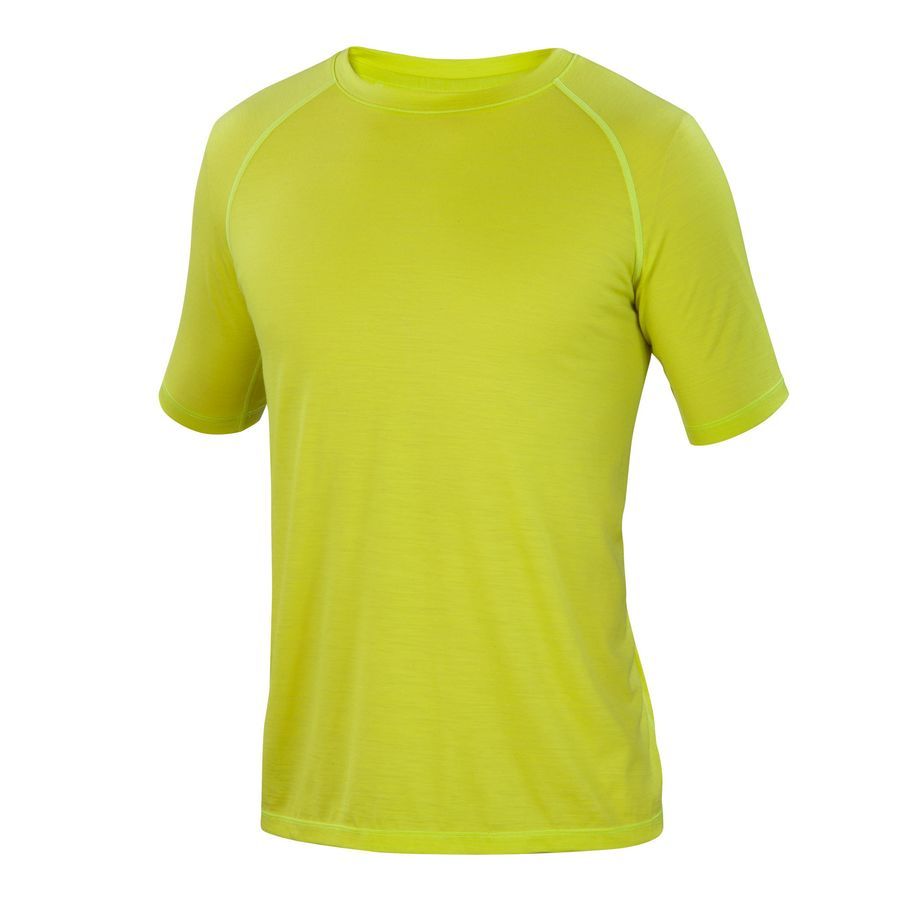 Ibex W2 Sport Basic T-Shirt - Short-Sleeve - Men's&nbsp;Wild Lime