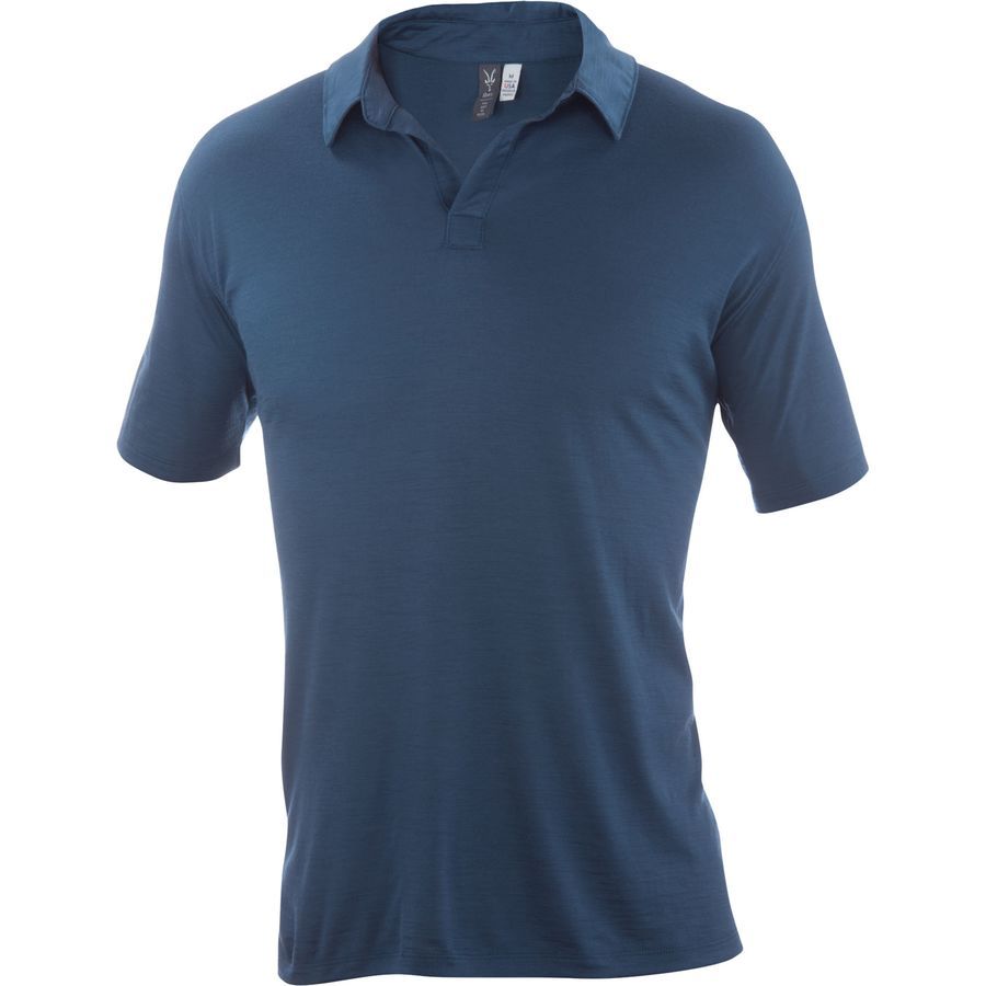 Ibex Cirrus Polo Shirt - Short-Sleeve - Men's&nbsp;Bayou