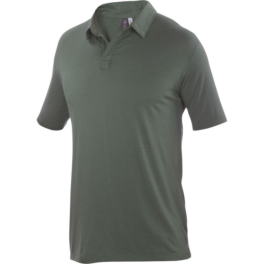 Ibex Cirrus Polo Shirt - Short-Sleeve - Men's&nbsp;Canteen