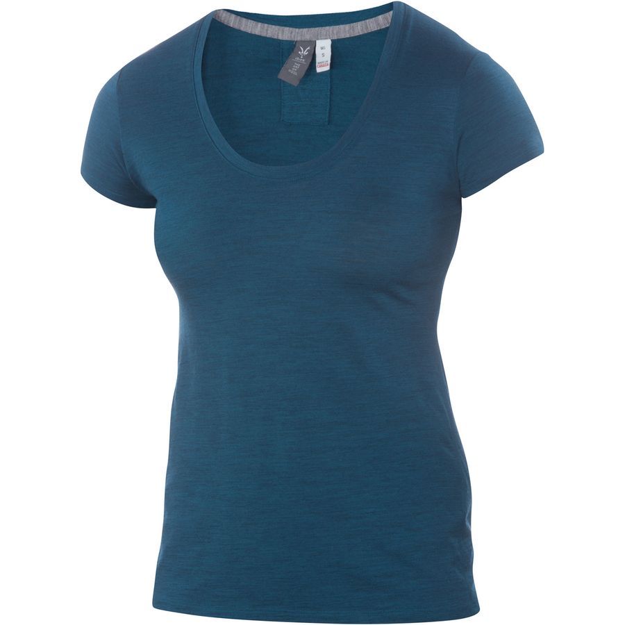 Ibex OD Heather T-Shirt - Short-Sleeve - Women's&nbsp;Tidal Pool Heather