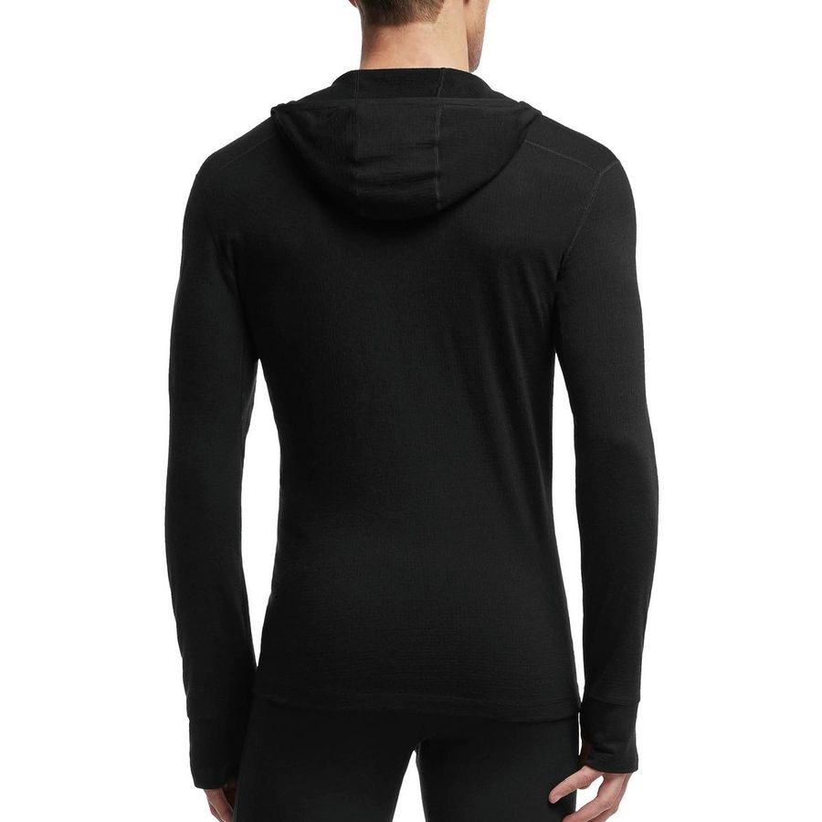 Icebreaker Compass Half-Zip Pullover Hoodie - Men's&nbsp;On-Model Back