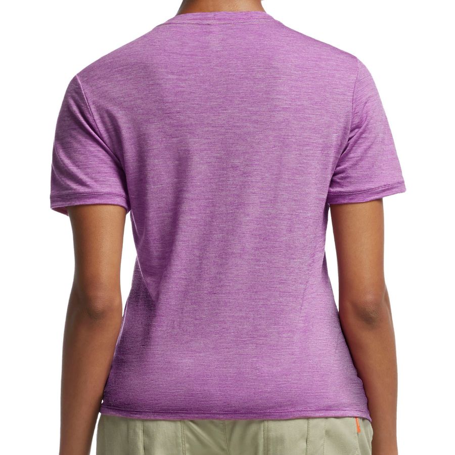 Icebreaker Sphere Stripe Low Crew - Short-Sleeve - Women's&nbsp;Detail
