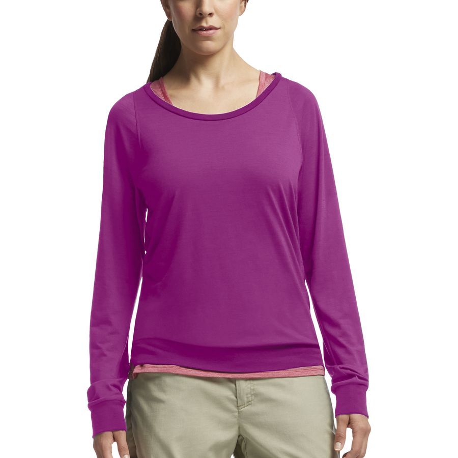 Icebreaker Sphere Crew - Long-Sleeve - Women's&nbsp;Sweetpea Heather