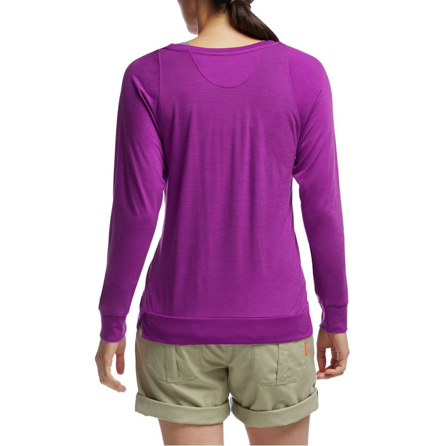 Icebreaker Sphere Crew - Long-Sleeve - Women's&nbsp;Detail