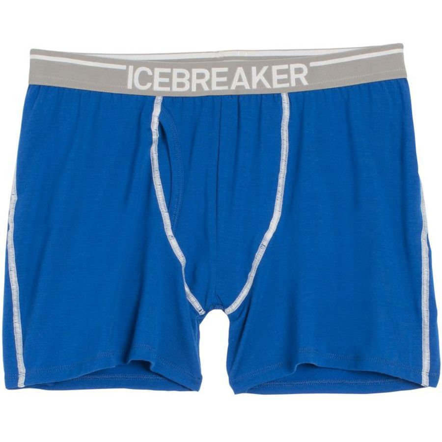 Icebreaker BodyFit 150 Ultralite Anatomica Boxer Brief - Men's&nbsp;Awesome/Lunar