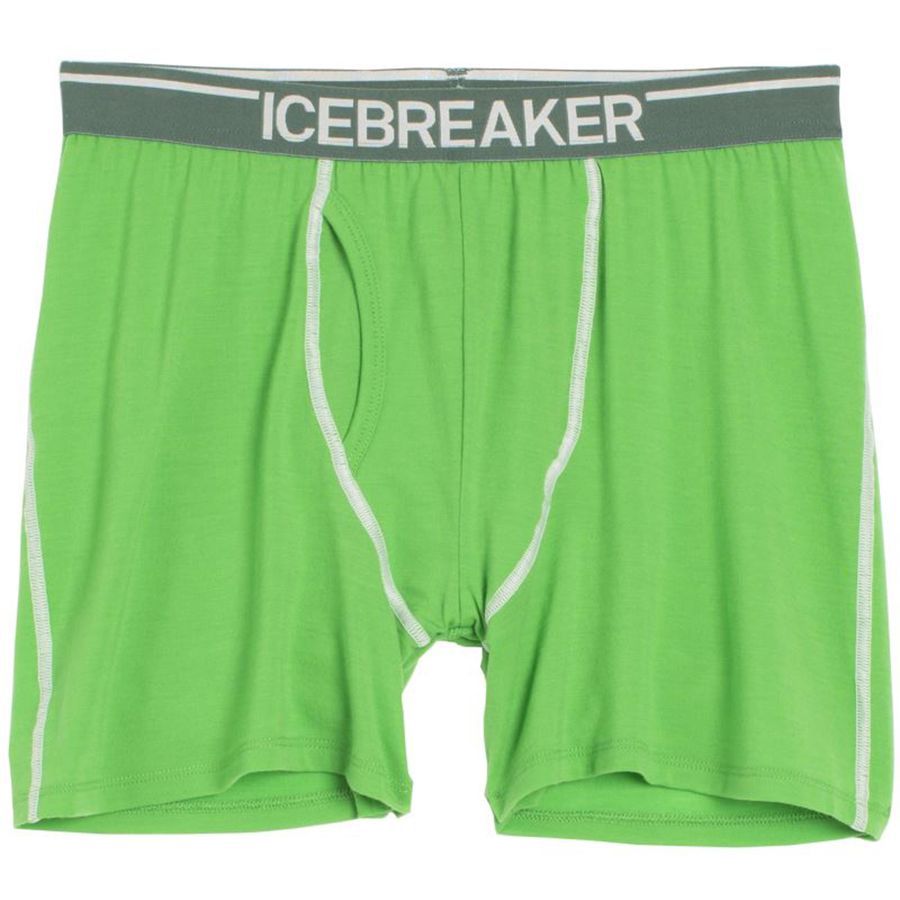 Icebreaker BodyFit 150-Ultralite Anatomica Relaxed Boxer With Fly - Men's&nbsp;Balsam/Canoe