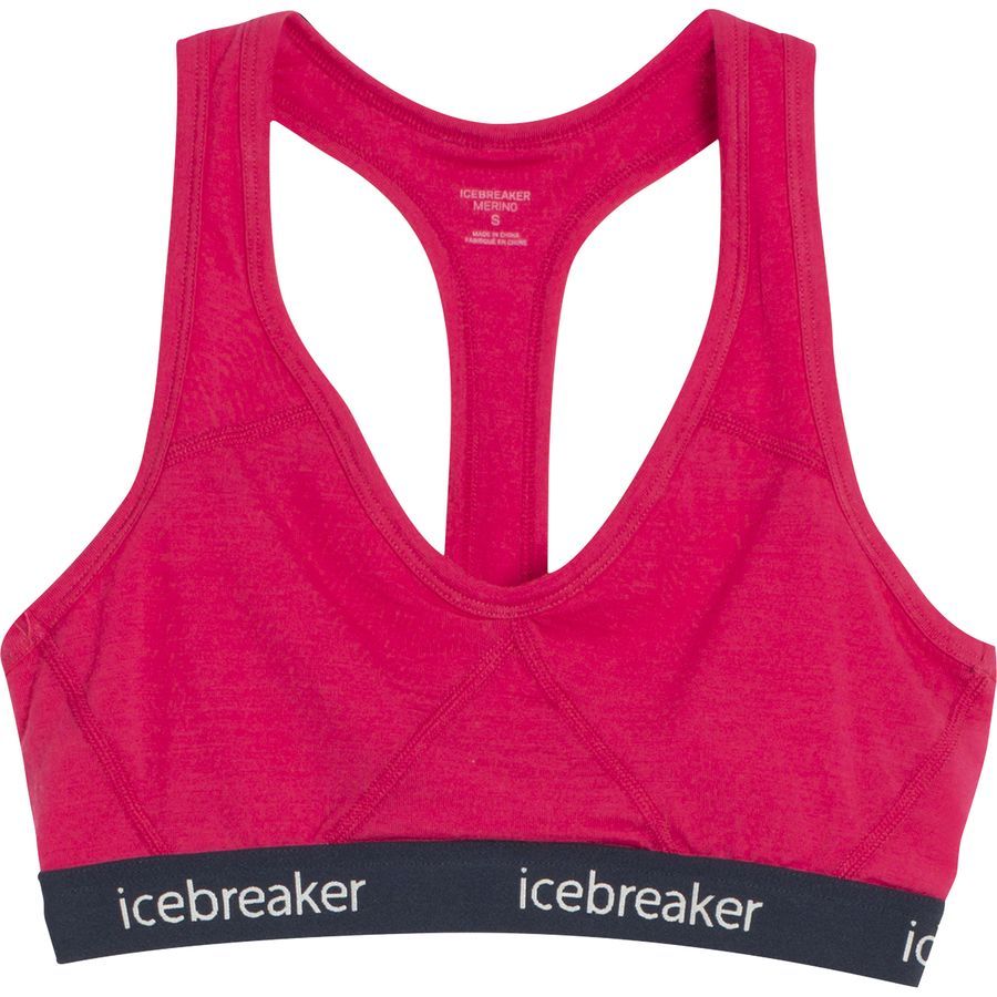 Icebreaker Sprite Racerback Bra - Women's&nbsp;Cherub/Admiral