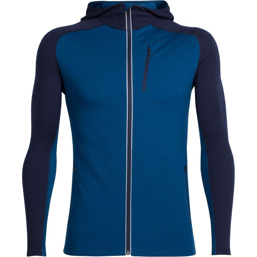 Icebreaker Quantum Hooded FullZip Shirt Men's