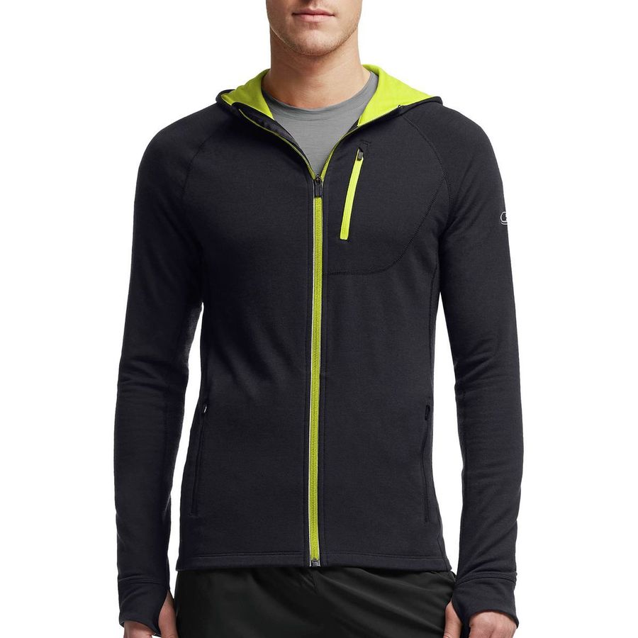 Icebreaker Quantum Hooded Full-Zip Shirt - Long-Sleeve - Men's&nbsp;Front