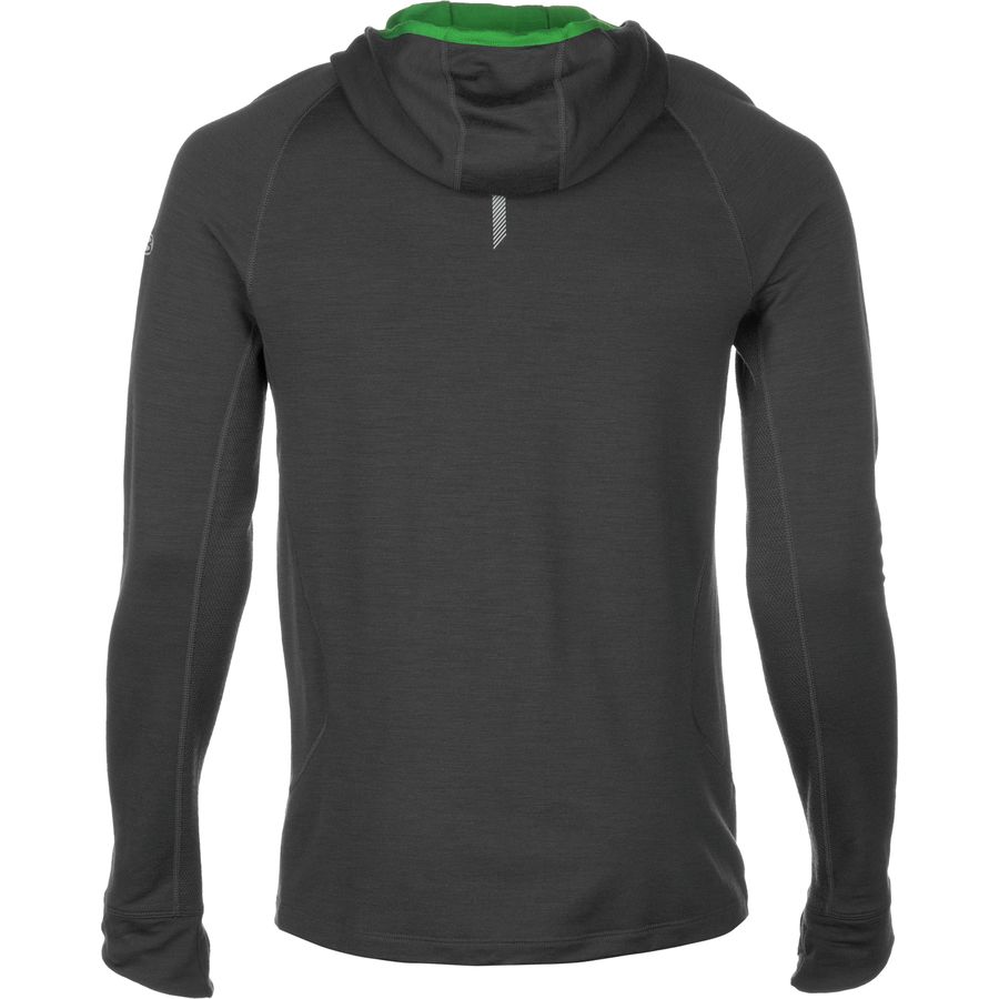 Icebreaker Quantum Hooded Full-Zip Shirt - Long-Sleeve - Men's&nbsp;Back